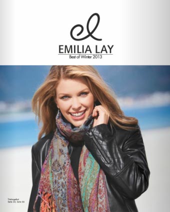 Немецкий каталог женской одежды больших размеров Emilia Lay Best of Winter 2013