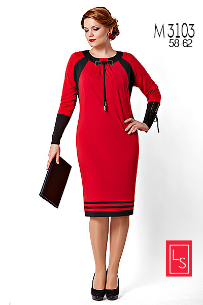 Платья для полных женщин белорусского бренда Lady Secret. Весна-лето 2014