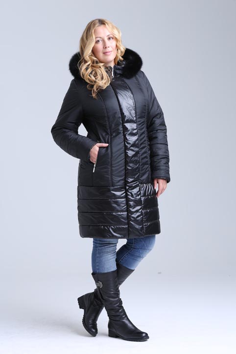 Коллекция верхней женской одежды больших размеров российской компании MODRESS. Осень-зима 2013-2014