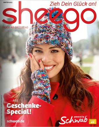 Немецкий каталог женской одежды больших размеров Sheego Geschenke Special. Зима 2013-2014