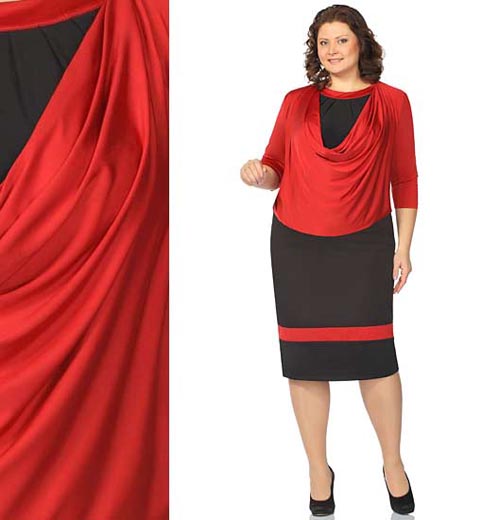 Платья для полных женщин белорусской компании Новелла Шарм. Осень-зима 2013-2014