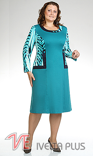 Платья для полных женщин белорусской компании Ивелта Плюс. Осень-зима 2013-2014