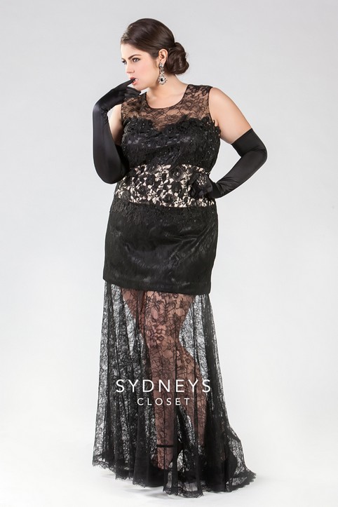 Платья для выпускного бала 2014 для полных девушек американского бренда Sydney's Closet