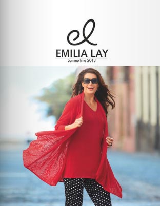 Немецкий каталог женской одежды больших размеров Emilia Lay Summertime 2013 