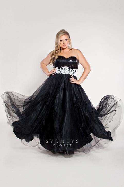 Платья для выпуского вечера 2013 для полных девушек от Sydney's Closet