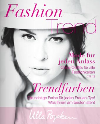 Немецкий каталог женской одежды больших размеров Ulla Popken Fashion Trend. Весна 2013