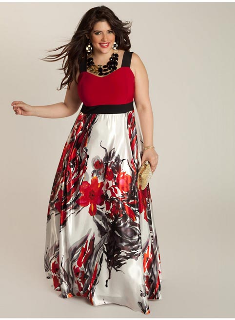 Летние нарядные и повседневные платья для полных модниц американского бренда Igigi 2013