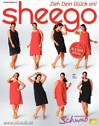 Немецкий каталог одежды для полных женщин Sheego Sommer Mode-Lieblinge 2013