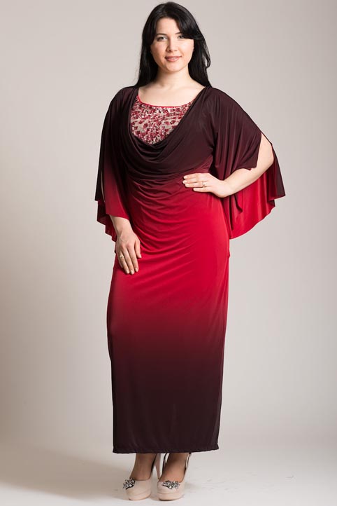 Нарядные платья для полных дам турецкого бренда Breeze. Весна-лето 2013
