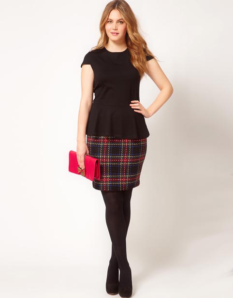 Модные юбки для полных девушек. Осень-зима 2012-2013