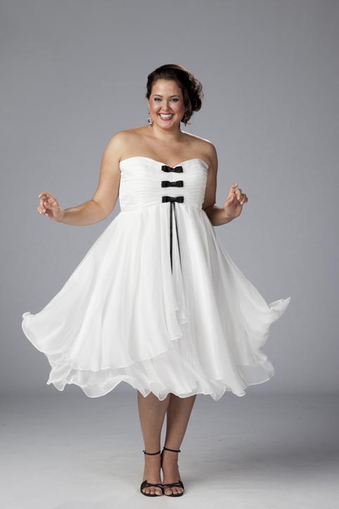 Нарядные платья для полных модниц от Sydney's Closet. Осень-зима 2012-2013