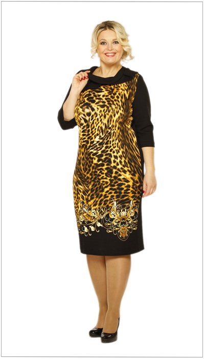 Платья для полных модниц от Zar Style. Осень-зима 2012-2013