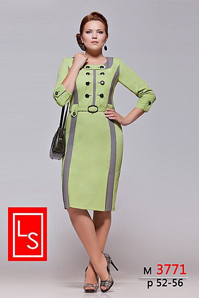 Платья для полных леди от Lady Secret. Осень-зима 2012-2013