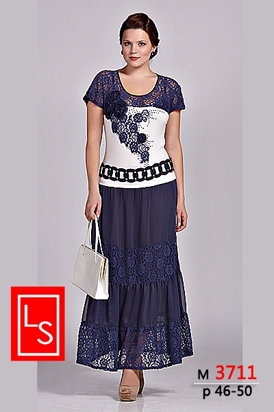 Платья для полных женщин от Lady Secret. Лето 2012