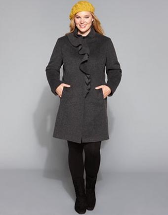 Американский каталог одежды больших размеров DKNY. Осень-зима 2011-2012