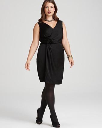 Американский каталог одежды больших размеров DKNY. Осень-зима 2011-2012