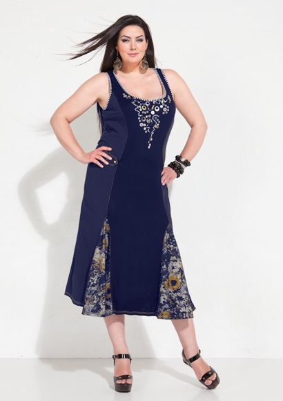 Каталог стильной французской одежды больших размеров Giani Forte. Весна-лето 2012