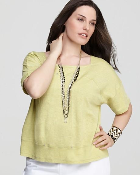 Американский каталог одежды для полных модниц Eileen Fisher. Весна-лето 2012