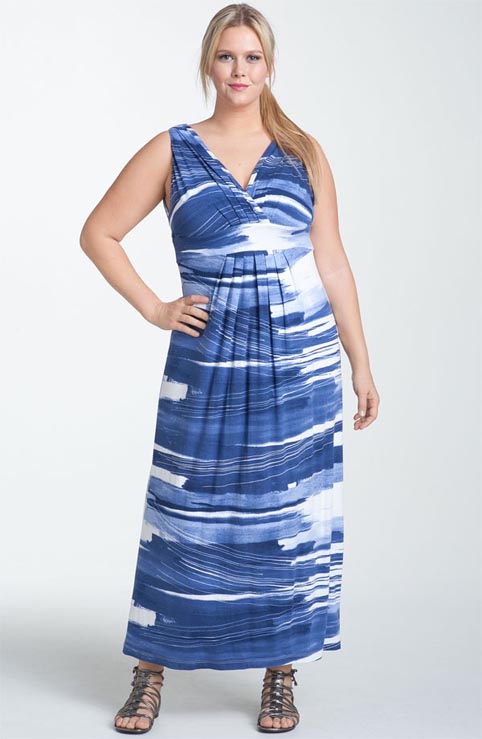 Летние платья и сарафаны 2012 года для полных от ведущих американских производителей