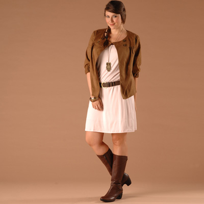 Французский каталог одежды для полных женщин Blancheporte. Осень-зима 2011-2012