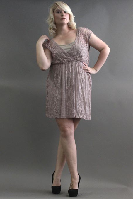 Мини-платья для полных девушек от Size Appeal. Зима-весна 2012