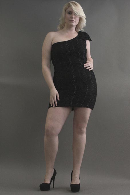 Мини-платья для полных девушек от Size Appeal. Зима-весна 2012