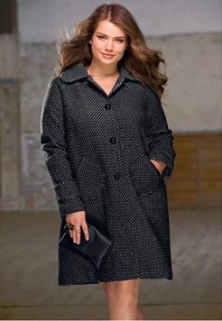 Модные пальто осени 2011 для полных http://polnota.3dn.ru