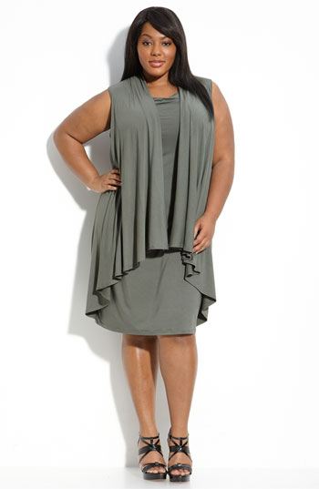 Платья для полных модниц осени 2011 от ведущих американских брендов http://polnota.3dn.ru