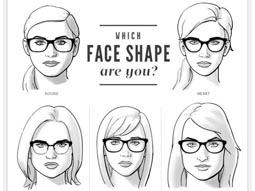 Как правильно подобрать очки полным девушкам