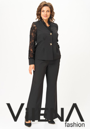 Коллекция женской одежды plus size белорусского бренда Vilena зима 2025-26