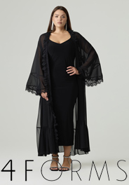 Российский lookbook одежды для полных девушек 4 Forms осень-зима 2025-26