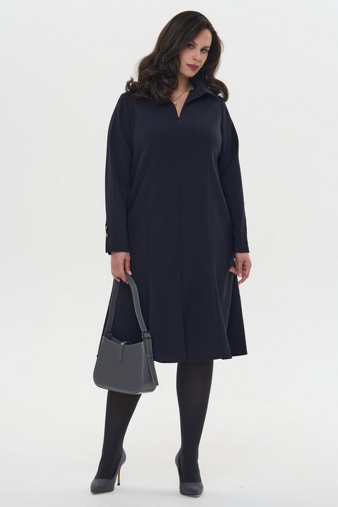 Платья для полных женщин российского бренда Intikoma осень-зима 2025-26