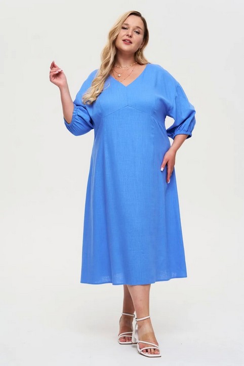 Платья для полных женщин российского бренда Intikoma осень-зима 2025-26