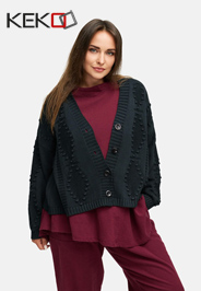 Немецкий lookbook женской одежды нестандартных размеров KEKOO осень-зима 2025-26