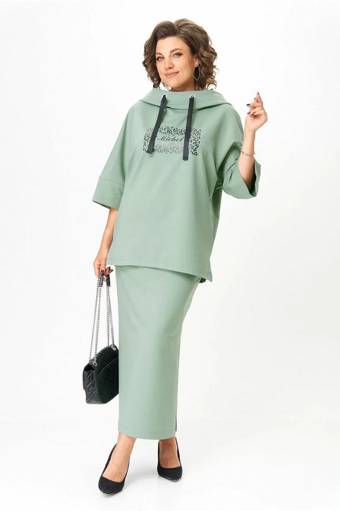 Коллекция женской одежды plus размеров белорусского бренда Mishel Chic осень-зима 2025-26