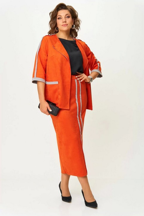 Коллекция женской одежды plus размеров белорусского бренда Mishel Chic осень-зима 2025-26