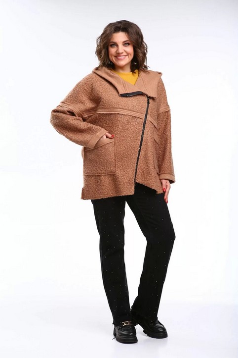 Коллекция женской одежды plus размеров белорусского бренда Mishel Chic осень-зима 2025-26