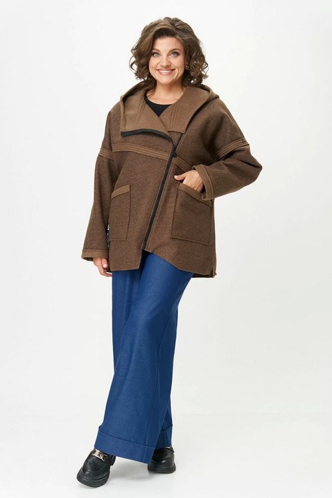 Коллекция женской одежды plus размеров белорусского бренда Mishel Chic осень-зима 2025-26