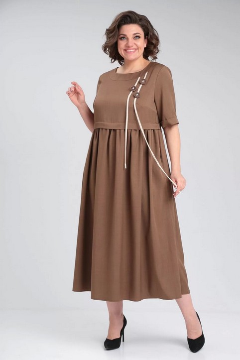 Коллекция женской одежды plus размеров белорусского бренда Mishel Chic осень-зима 2025-26