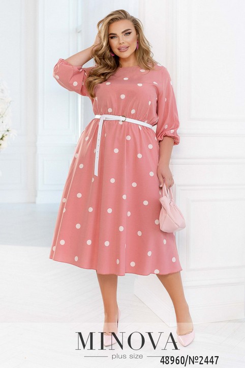Платья больших размеров украинского бренда Minova осень 2025