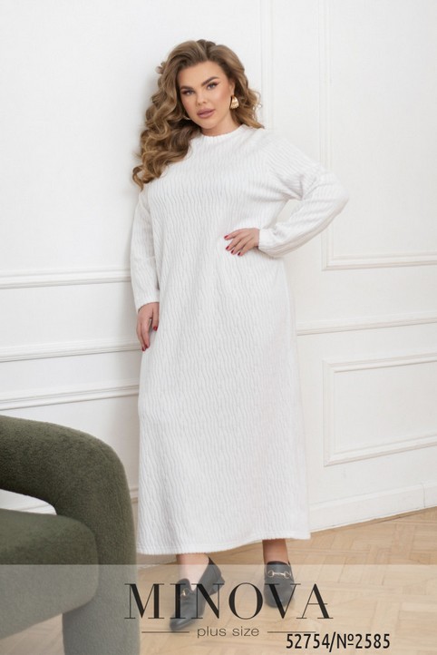 Платья больших размеров украинского бренда Minova осень 2025