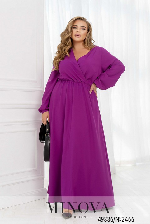 Платья больших размеров украинского бренда Minova осень 2025