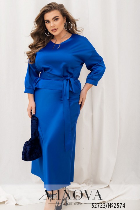 Платья больших размеров украинского бренда Minova осень 2025