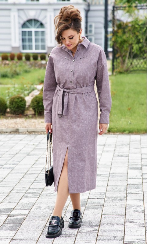 Коллекция женской одежды plus size белорусского бренда Vittoria Queen осень-зима 2025-26