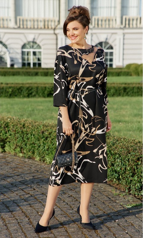 Коллекция женской одежды plus size белорусского бренда Vittoria Queen осень-зима 2025-26