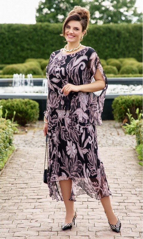 Коллекция женской одежды plus size белорусского бренда Vittoria Queen осень-зима 2025-26