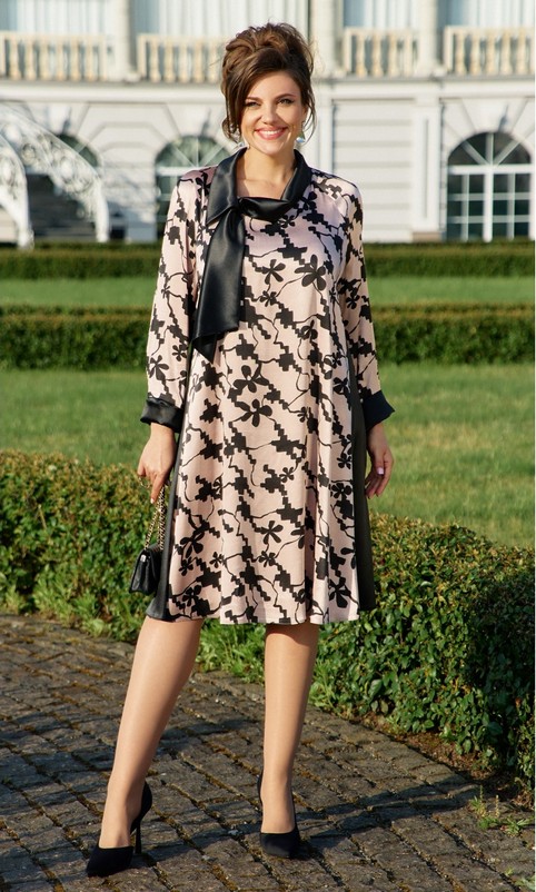 Коллекция женской одежды plus size белорусского бренда Vittoria Queen осень-зима 2025-26