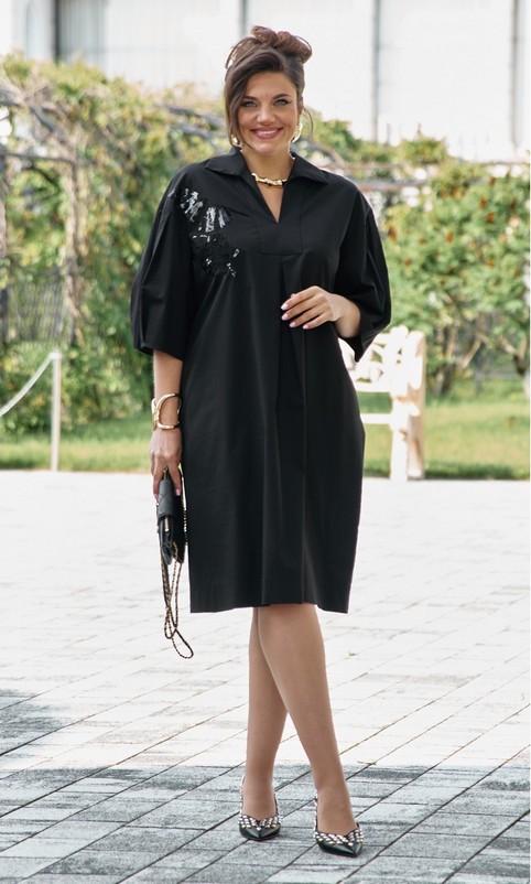 Коллекция женской одежды plus size белорусского бренда Vittoria Queen осень-зима 2025-26