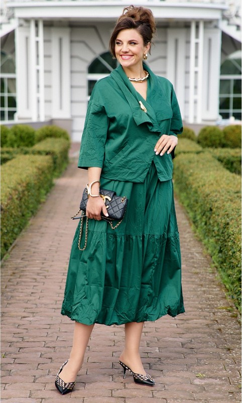 Коллекция женской одежды plus size белорусского бренда Vittoria Queen осень-зима 2025-26