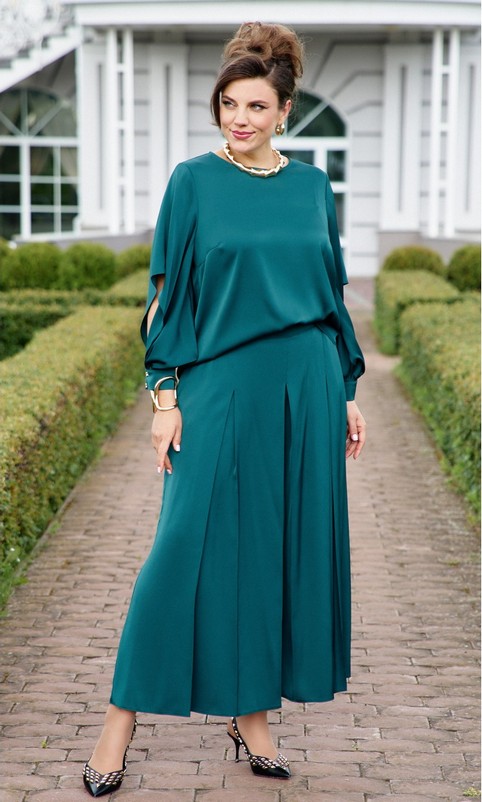 Коллекция женской одежды plus size белорусского бренда Vittoria Queen осень-зима 2025-26